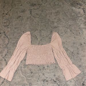 Puff sleeve top